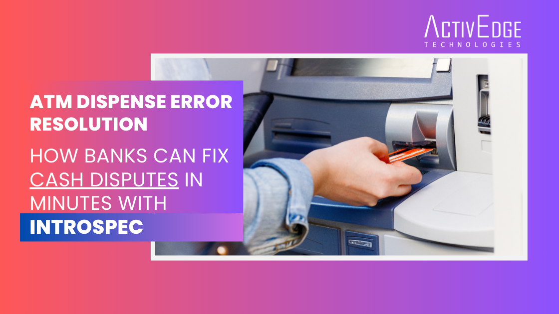ATM dispense error resolution